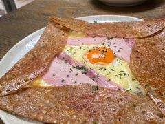 巴黎火腿鸡蛋芝士蘑菇可丽饼-RAC BAR(安福路店)