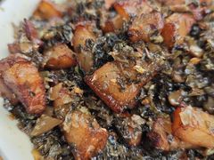 红烧肉爆盐菜-通风饭馆