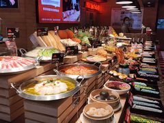 自助取餐区-炉小哥烤肉(朗悦公园茂店)