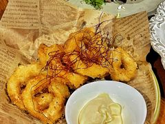 鱿鱼圈配蒜味酱-Rosemary·纽西兰简餐(江南西店)