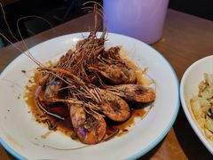 油爆豉油虾-外婆烧.老杭帮菜(庆春店)