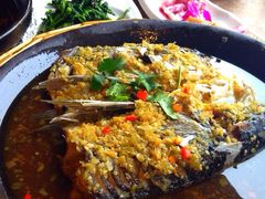 iphone_upload_pic-阿瓦山寨·湘菜现炒·剁椒鱼头王(咸阳总店)