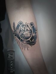 -幸运7纹身刺青Lucky7tattoo