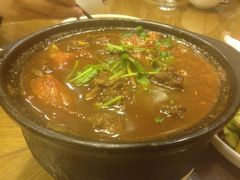 番茄牛肉-三鞭一花·独一处·元英砂锅(海光寺店)