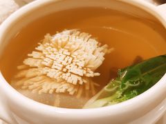 羊肚菌炖绣球-酌宴府The China Club·广州万富希尔顿酒店(云城东路店)