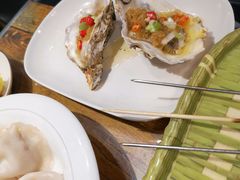 烤乳山生蚝-金谷园饺子·烧烤·家宴(人大总店)