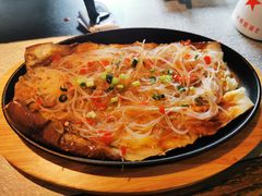烤茄子-探鱼·鲜青椒爽麻烤鱼(天河优托邦店)