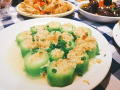 蒜蓉蒸丝瓜-阿妹小海鲜(下角店)