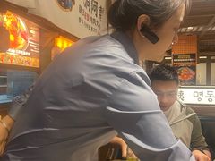 -明洞阿姨·韩式酱蟹烤肉·创意料理(三元桥店)