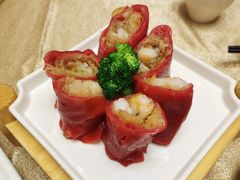 红米海皇肠-香江中餐厅·招牌鱼生·老广味道(长隆香江酒店)