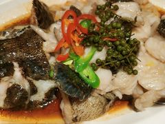 青花椒蒸龙胆鱼-闽和南(深圳万象城店)