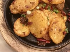 铁板土豆片-李师傅脆肚(梅林店)