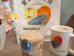 柴柴焦糖燕麦拿铁-Seesaw Coffee(苏州中心店)
