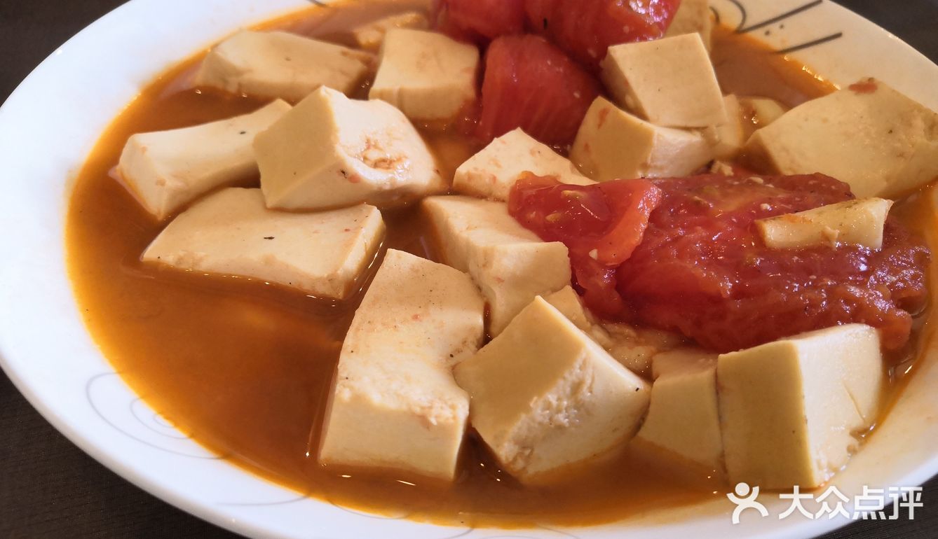 浪费米饭 酸酸开胃的番茄豆腐