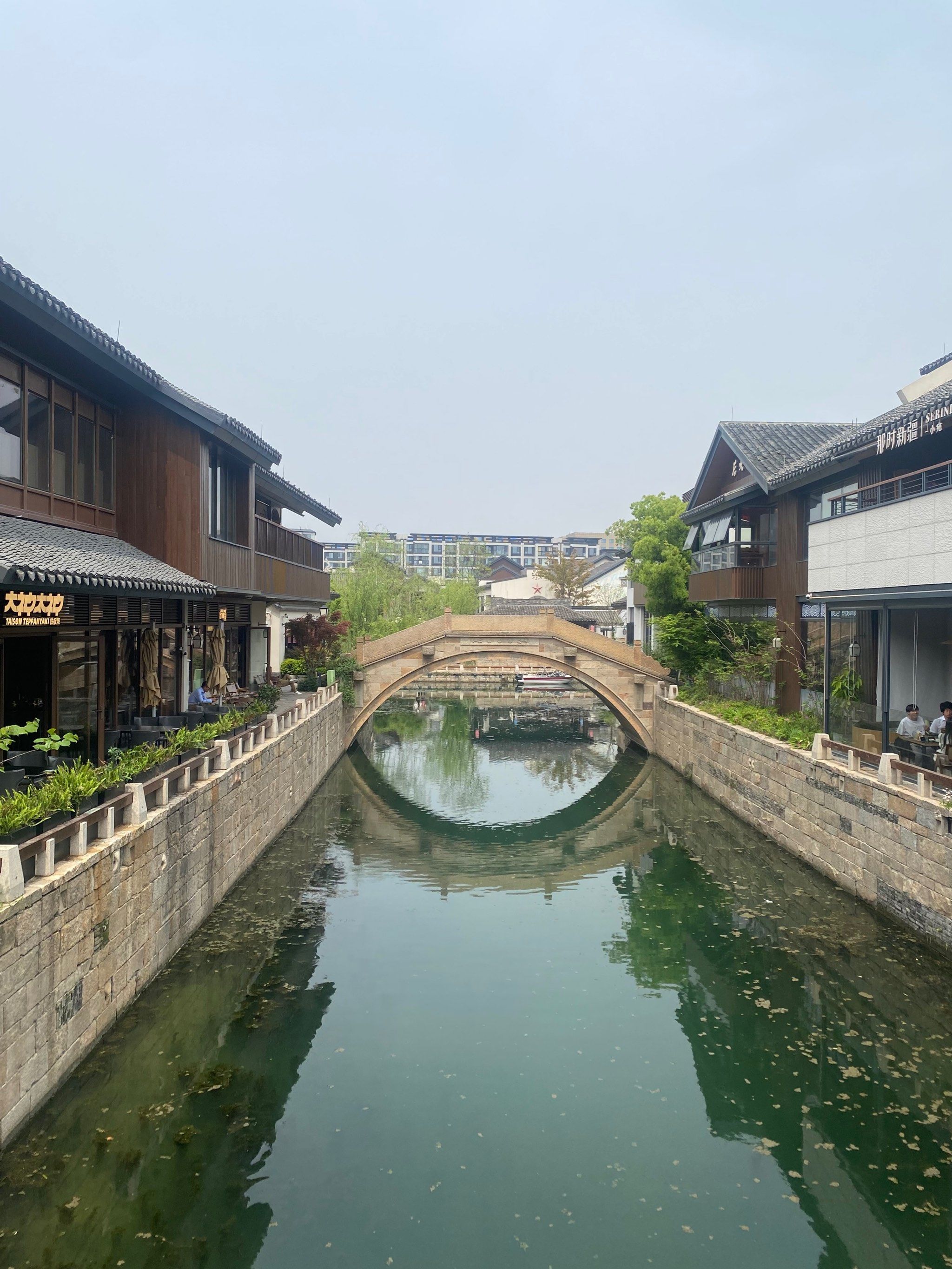 小桥流水旁的街区 青浦蟠龙天地