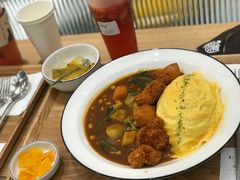 炸鸡块咖喱蛋包饭-池奈·咖喱蛋包饭(熙地港店)