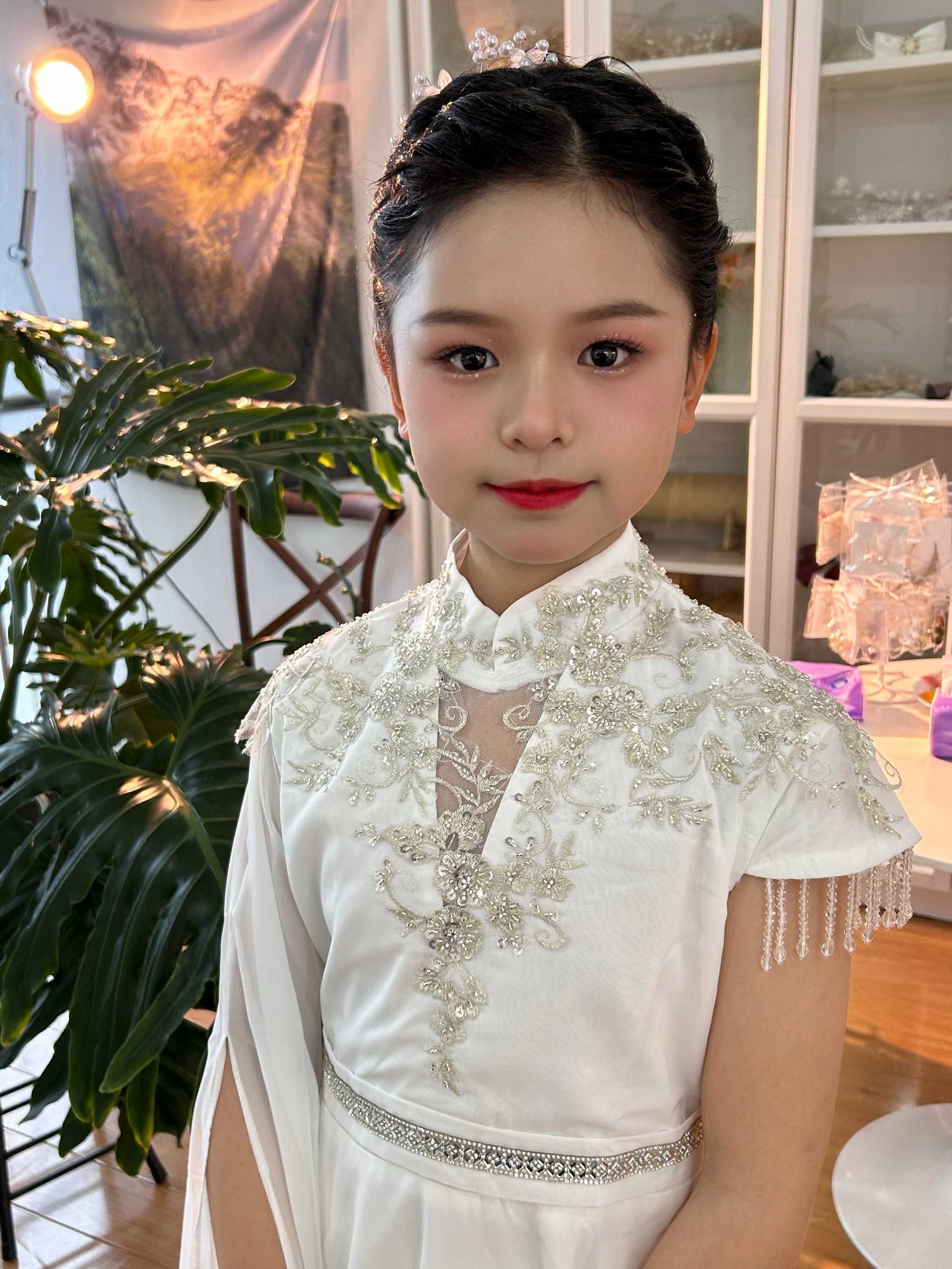 南京儿童古筝演奏妆容
