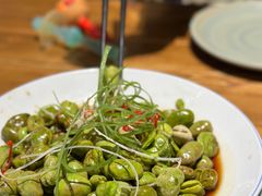 油淋鲜蚕豆-三姐妹餐厅(曲江店)