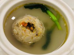 蟹粉狮子头-怡园饭店-餐厅(四望亭店)