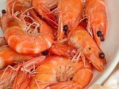 白灼鲜海虾〖鲜甜可口〗-车路士海鲜餐厅·本地人常驻·鲜捞现做(汕头南澳店)