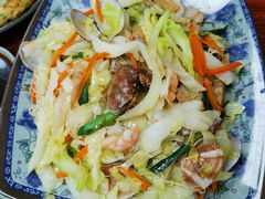 海鲜炒兴化粉-福州人铭小吃