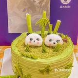 🎂 深圳味蕾的甜蜜邂逅！这可爱到让人心动的熊猫宝宝蛋糕🐼