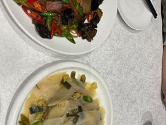 蒜苗土豆片-紫鑫阁饭庄(长安店)