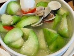 丝瓜蛤蜊-隅乐胡椒虾·台湾菜·团建(皇岗店)