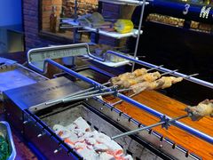 自助取餐区-三个蒙古大叔羊肉串(大宁店)