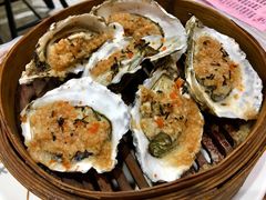 蒜蓉蟹籽蒸大生蚝-桥东喜碧海鲜街(水东街店)