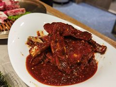 -草家酱蟹炭火烤肉店(珲春南路一店)