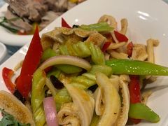 青椒肚丝-巴扎美食·新疆菜·西域歌舞表演餐厅(新疆大厦店)