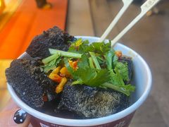 黑色经典臭豆腐生胚-黑色经典臭豆腐·湖南特产(坡子街店)