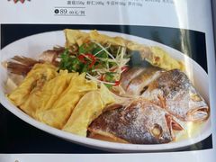 老豆腐蒸黄鱼鲞-浦江餐饮•上海菜馆(五四路店)