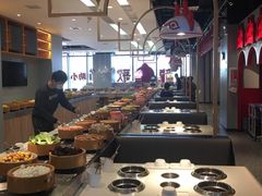 自助取餐区-龍歌自助小火锅(市南金茂湾店)