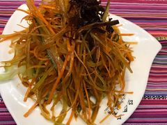 鸡枞菌素菜丝-香巴拉云南餐厅(华莱坞店)