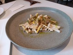 象牙菜炒春竹笋配金雀花-上蔬无瑕· 创意素食·Vegetarian(华采天地店)