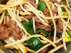 酸辣牛肉花生苗-竹语饭香·原生态农庄·烧鸡·竹筒饭·河鲜(森林海白水寨店)