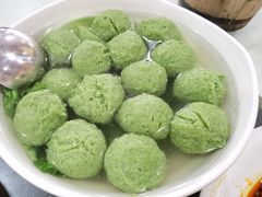 翡翠圆子汤-柏合黄记豆腐皮饭店