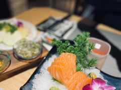 三文鱼腹刺身-吉屋烤肉(八宝街店)