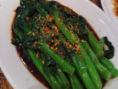 金蒜脆菜心-陈鹏鹏潮汕菜(宝安机场T3航站楼店)