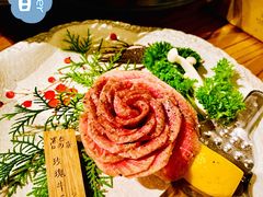 黑牛玫瑰牛舌-黑牛の店·和牛烧肉(合生汇店)