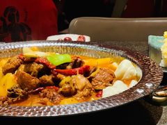 沙湾原始大盘鸡-丝路金桃·新疆菜(徐汇店)