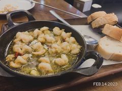 西班牙蒜香虾伴法包-FISH&POTATO Cō(地中海美食 万象城店)