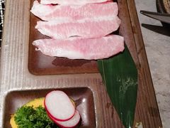 盐味猪颈肉-厚贞日式烤肉(龙之梦店)
