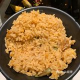 很久没吃过烤鱼了，点了鱼香味，还点了个火孔饭