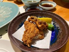 炸河豚鱼骨-天正河鲀·河豚亭(大连店)