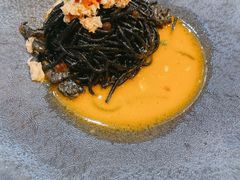 蛤蜊蟹肉鱼子酱海胆墨鱼面-L'Arome芳芳法国餐厅(仙林金鹰店)