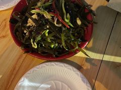 凉拌海带丝-冯老二羊肉串