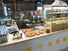 面包甜点陈列柜-鲍加兵师傅糕点(永嘉店)